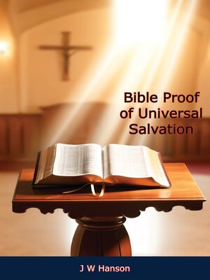 cover image of Bible Proof of Universal Salvation